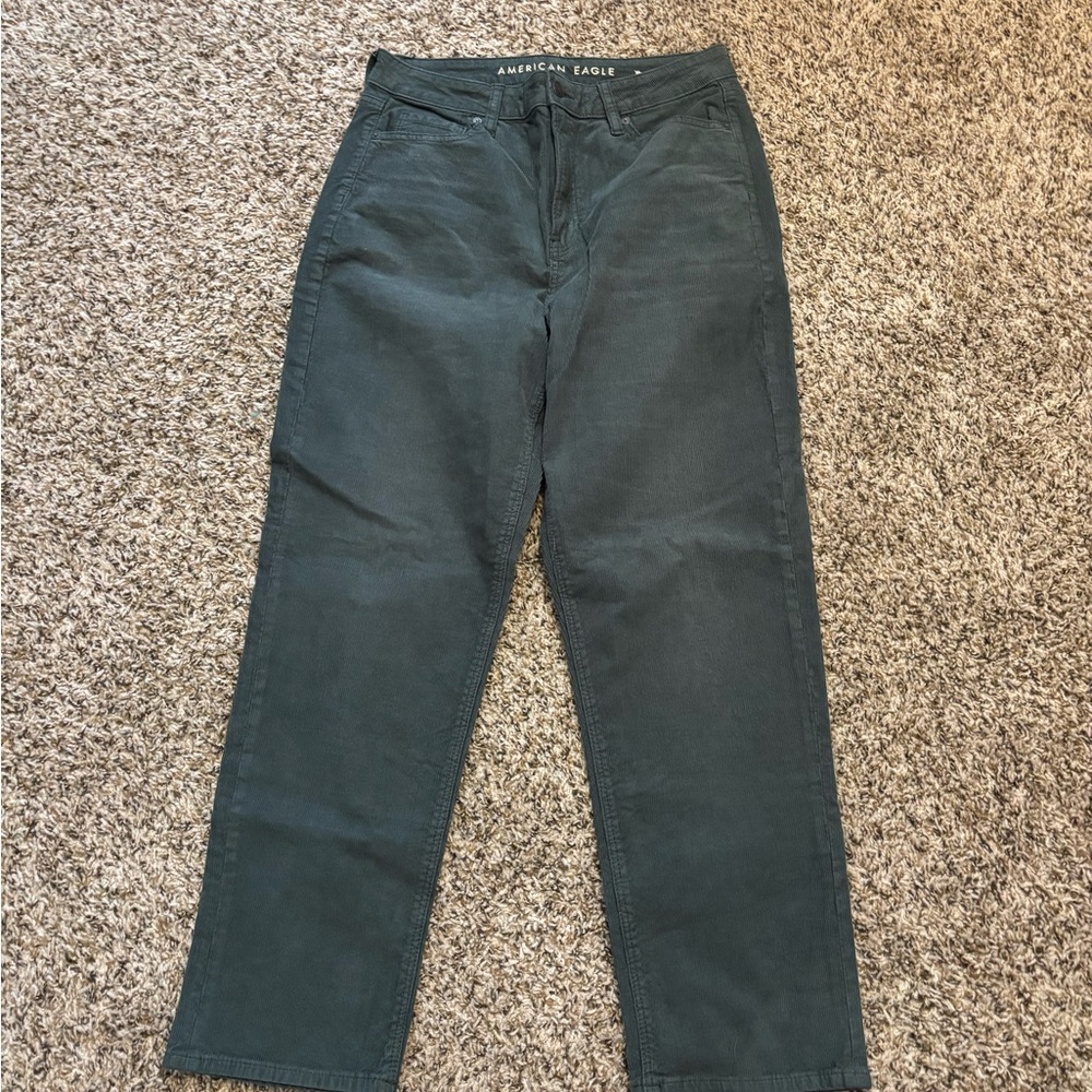 American Eagle Olive Green Jeans